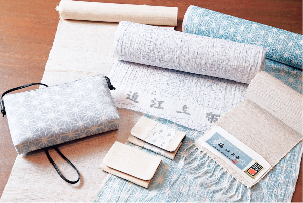 「近江上布」の絣と生平