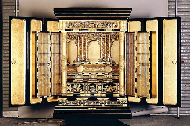 国の伝統工芸品にも指定されている「彦根仏壇」