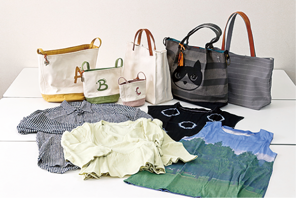 「高島颿布」のバッグ、衣料品など